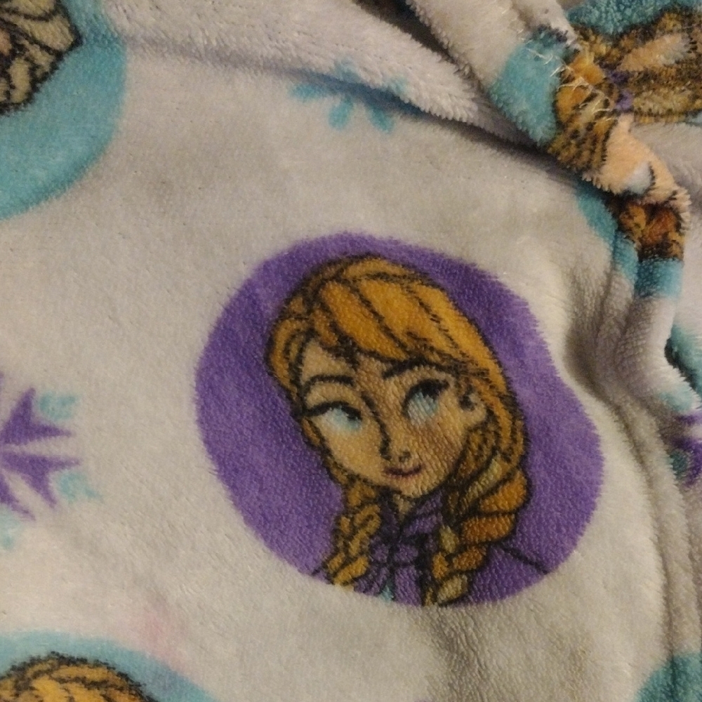 Kids Pajamas with Hood - White and Purple - Picture 4 of 8